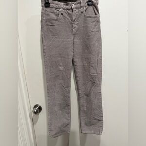 J. Crew Taupe Corduroy Pants. Pre loved